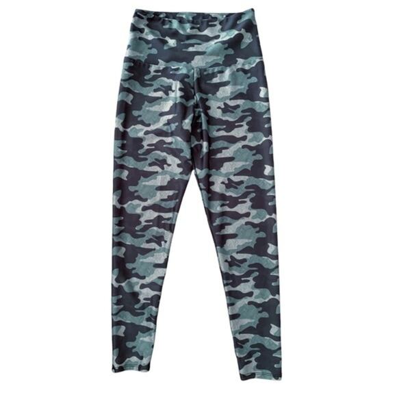Onzie Flow High Waist 11” Camouflage Legging Size S/M - Picture 2 of 6